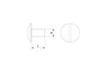 Alixo - Bout M6x20mm voor Alixo Brick - 200pce/pck 