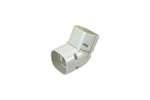 Inoac - Clean duct 75 - regelbare vertic. bocht - 45° - 90° 