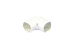 Inoac - Clean duct 75 - lange platte bocht 90° 