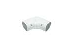 Inoac - Clean duct 75 - regelbare platte bocht - 45° - 90° 