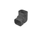 Inoac - CleanDuct 100 - twist bocht - horizontaal/verticaal rotatie 360° 
