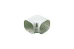 Inoac - Clean duct 100 - mini bocht horizontaal 
