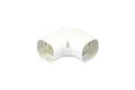 Inoac - Clean duct 100 - lange platte bocht 90° 