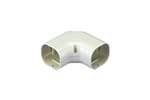 Inoac - Clean duct 100 - lange platte bocht 90° 