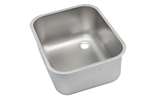 Linum - Nova spoelbak 500x600x300 - rechts - AISI 304 -  Scotch Brite (serie SB) 