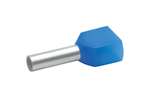 Klauke - Adereindhuls 2x2,5mm2 l10mm - klauke - 100pce/pck 
