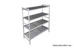 Fermostock - Basisrek 6611 - 1080x460x1800mm - 4 niveaus 