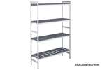 Fermostock - Basisrek 5711 - 650x360x1800mm - 4 niveaus 