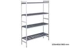 Fermostock - Basisrek 5711 - 650x460x1800mm - 4 niveaus 