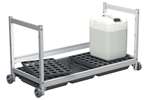 Fermostock - Kar voor onder tafel - 740x505x580mm - incl retentiebakken - model 6611 