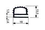Fermod - Tpe-rubberdichting 