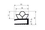 Fermod - Soepele pvc dichting 