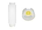 FIFO Bottle - Knijpfles met medium membraan 12pce/pck - met wit schroefdeksel - 592ml 