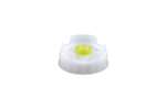 FIFO Bottle - Schroefdop geel silicone ventiel - 6pce/pck - voor medium dikke sauzen 