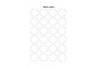 FIFO Bottle - BLAD MET 24 BLANCO LABELS 