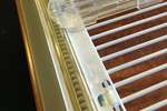 CoolX - Bevestigingsrail glijgoot 680mm - helder transparant incl. 2 clips 