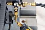 Fieldpiece Instruments - Schradertrekker 1/4" + 5/16" - met kijkglas en dubbele afsluiter 