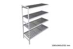 Fermostock - Aanbouwrek 6611 - 1290x560x2135mm - 4 niveaus 