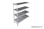Fermostock - Aanbouwrek 6611 - 1590x560x2135mm - 4 niveaus 