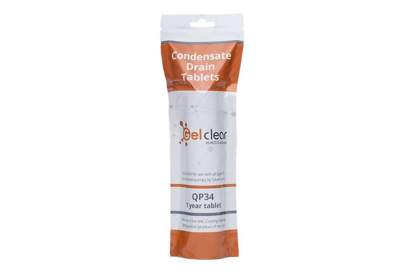 Gel Clear - Condensate drain tablets - 1 year tablet - 10pce/pck