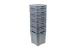 Status Innovations - Gastro vacuüm container - 8l - 225x225x240mm - excl. deksel 