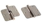 Linum - Afneembare deurscharnier rvs - 80x82mm - links 