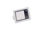 Linum - Paddle latch - rvs - zonder sleutel - 84x68mm 