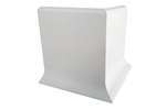 CoolX - Buitenhoek pvc plint - 150x150x30mm 