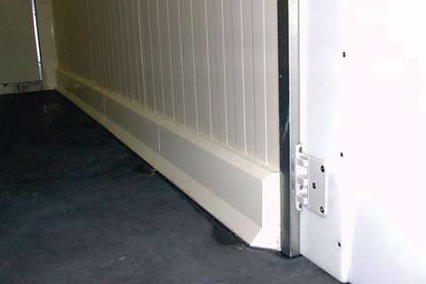 CoolX - Eindstuk 500mm rechts stootrand - polyester-beton  CoolX - Eindstuk 500mm rechts stootrand - polyester-beton