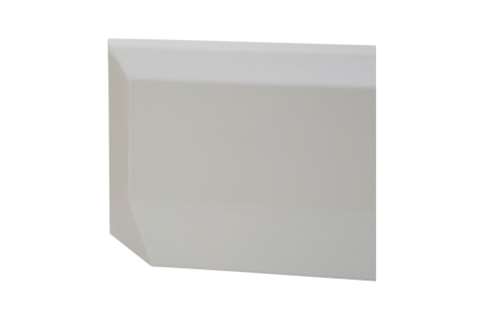 CoolX - Eindstuk 500mm links stootrand - polyester-beton  CoolX - Eindstuk 500mm links stootrand - polyester-beton