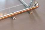 CoolX - Bocht 90° 500x500mm - voor koelmeubelbescherming - rvs 