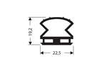 CoolX - Rubberdichting - 5mtr/lng 