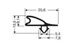 CoolX - Indrukprofiel - 2550mm/lng - zonder magneet 