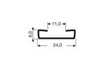 CoolX - Bevestigingsstrip voor jpf-0330 - 2mtr/lng 
