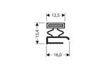 CoolX - Vlak profiel met magneet m18 - 2.55mtr/lng 
