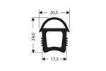 CoolX - Silicone dichting - 25mtr/rol 