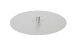 Linum - Rvs deksel voor afvalkokerring - ø237mmx1.5mm 