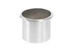 Linum - Rvs afvalkoker rond - ø152mmx133mm - met ronde flens 15mm - ø178mm 