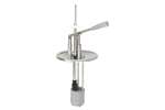 Lineoplus - Premium rvs naaldpomp - incl, pot en deksel 