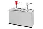 Lineoplus - Gastronorm rvs sausdispenser - inox pot 2.5l incl deksel, per st, set 2 