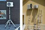 - Draagbare montagelift cm-520 - max. tilhoogte 4,9m - 90kg 