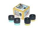 Soleco - Voetdemper - 50 tot 80kg - 4pce/pck - 2x geel + 2x blauw 