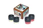Soleco - Voetdemper - 70 tot 120kg - 4pce/pck - 2x wit + 2x rood 