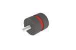 Soleco - Voetdemper - 100 tot 350kg - 4pce/pck - 4x rood 