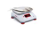 Ohaus - Valor 2000 weegschaal - max 6kg +/- 1g - abs uitvoering, rvs plateau 242x190mm 