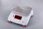 Ohaus - Valor 2000 weegschaal - max 6kg +/- 1g - abs uitvoering, rvs plateau 242x190mm 