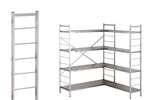 Lineoplus - Rvs staander 1450x500mm 