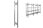 Lineoplus - Verzinkte staander 400x2000mm - (overmeten 445mm) 