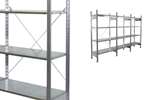 Lineoplus - Set van 2 verzinkte langsverbinders en - 2 hoekverbindingen - 750mm 