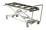 CoolX - Hef- en transportwagen hydraulisch - verlakt ral 7035 - hefhoogte 1650mm 